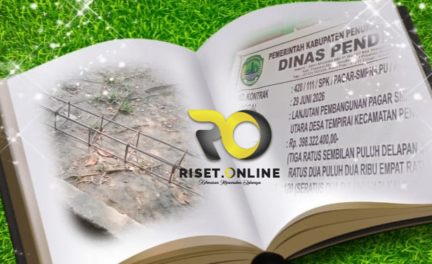Sorotan Utama: Pembangunan Pagar SMPN 4 Desa Tempirai Utara Selesai Tidak Sesuai Spesifikasi?